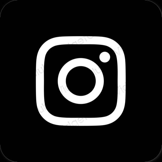 សោភ័ណ ខ្មៅ Instagram រូបតំណាងកម្មវិធី