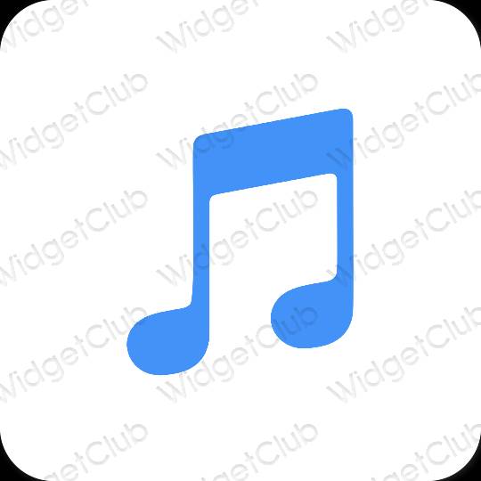 Estetické ikony aplikací Apple Music