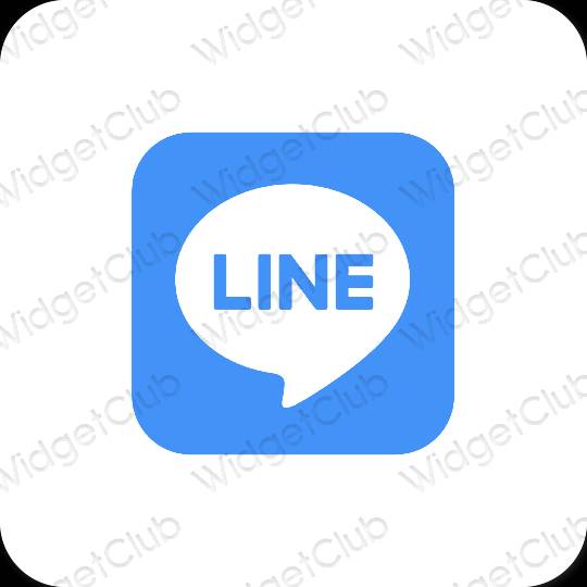 Estetske LINE ikone aplikacij