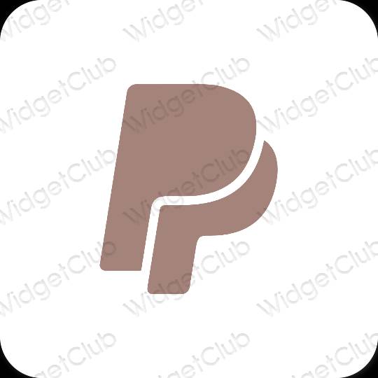 Aesthetic Paypal app icons