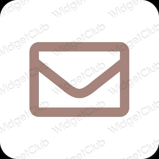 Esthetische Mail app-pictogrammen