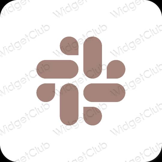 Esthetische Slack app-pictogrammen