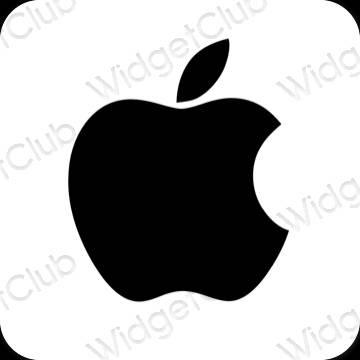 Ästhetische Apple Store App-Symbole