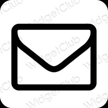 Ästhetische Mail App-Symbole