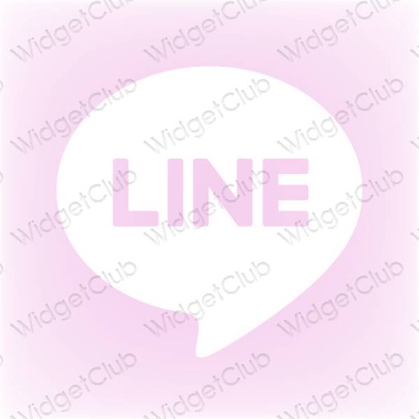 Estética LINE iconos de aplicaciones