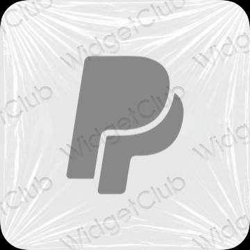 Ikon apl Paypal Estetik
