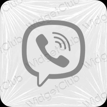 Ikon apl Viber Estetik