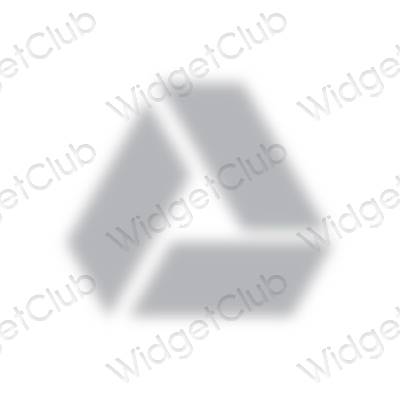 Ikon apl Google Drive Estetik