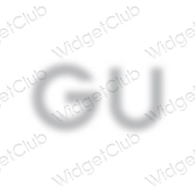 ესთეტიკური GU აპლიკაციის ხატები