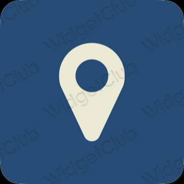 Google Map おしゃれアイコン画像素材
