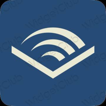 រូបតំណាងកម្មវិធី Audible សោភ័ណភាព