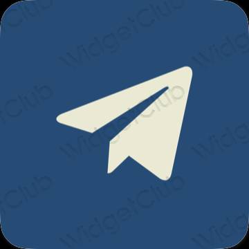 សោភ័ណ ពណ៌ស្វាយ Telegram រូបតំណាងកម្មវិធី