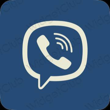 រូបតំណាងកម្មវិធី Viber សោភ័ណភាព