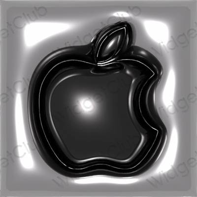 Estetyczne Apple Store ikony aplikacji
