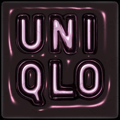ესთეტიკური UNIQLO აპლიკაციის ხატები