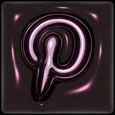 Гоо зүйн Pinterest програмын дүрс тэмдэг