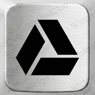 Ikon apl Google Drive Estetik