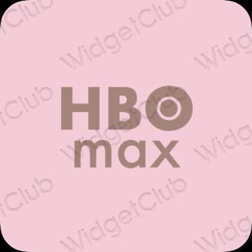 Esteettiset HBO MAX sovelluskuvakkeet