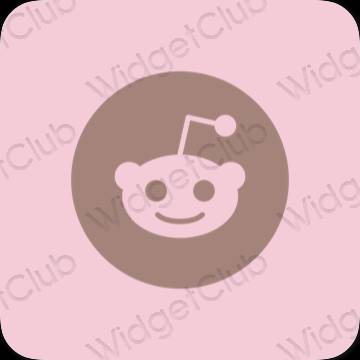 Icone delle app Reddit estetiche