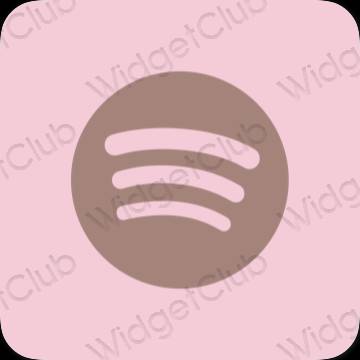 ไอคอนแอพ Aesthetic Spotify