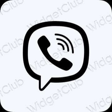 Ikon apl Viber Estetik