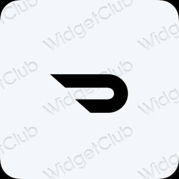 ესთეტიკური Doordash აპლიკაციის ხატები