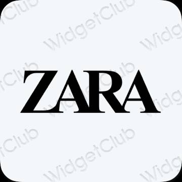 ესთეტიკური ZARA აპლიკაციის ხატები