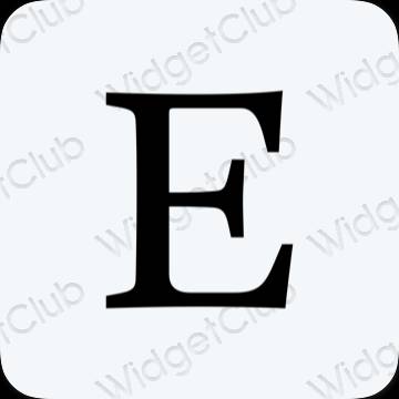 ესთეტიკური Etsy აპლიკაციის ხატები