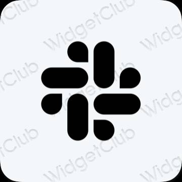ესთეტიკური Slack აპლიკაციის ხატები