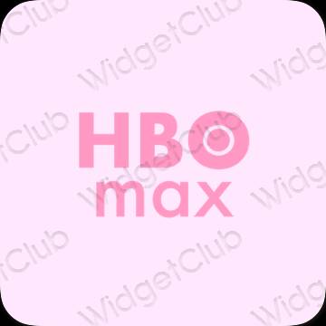 Aesthetic purple HBO MAX app icons