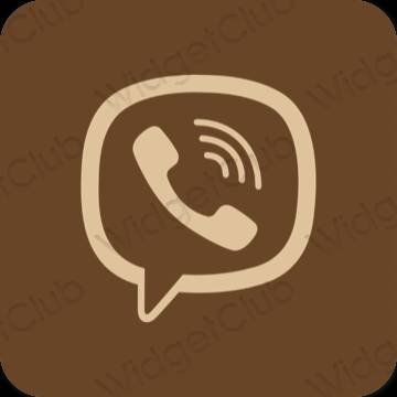 Estética Viber iconos de aplicaciones