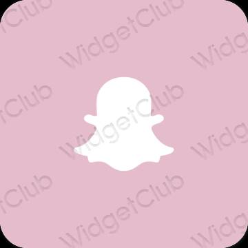 Icone delle app snapchat estetiche