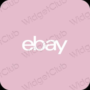 Estetiska eBay appikoner