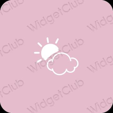 Icone delle app Weather estetiche