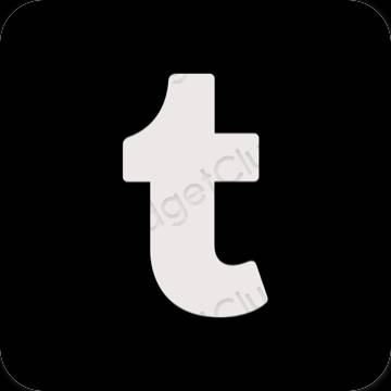 美學Tumblr 應用程序圖標