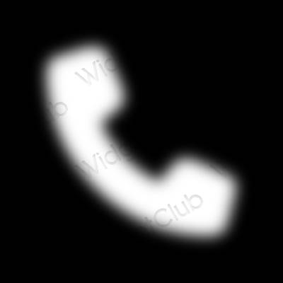 ესთეტიკური Phone აპლიკაციის ხატები