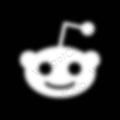 ესთეტიკური Reddit აპლიკაციის ხატები
