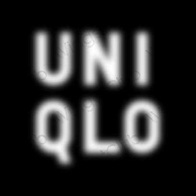ესთეტიკური UNIQLO აპლიკაციის ხატები