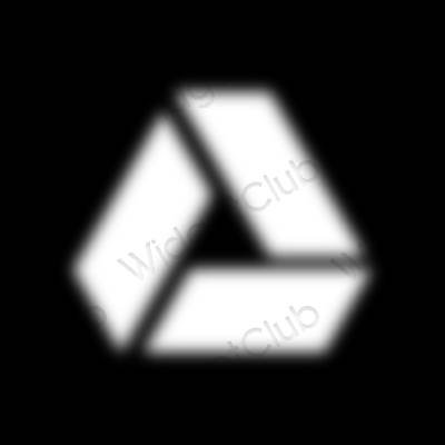 Ikon apl Google Drive Estetik