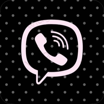 Ikon apl Viber Estetik
