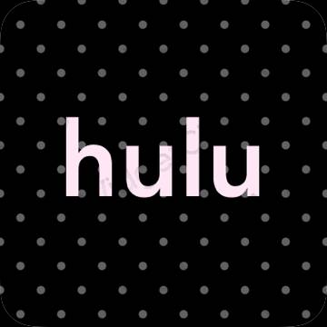 ესთეტიკური hulu აპლიკაციის ხატები