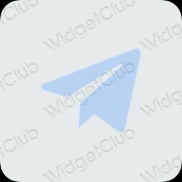 ესთეტიკური Telegram აპლიკაციის ხატები