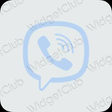 Ikon apl Viber Estetik