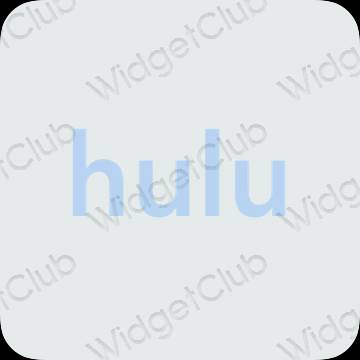 ესთეტიკური hulu აპლიკაციის ხატები