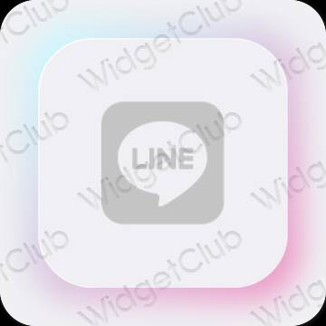 Aesthetic LINE app icons