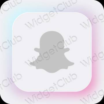 Aesthetic snapchat app icons