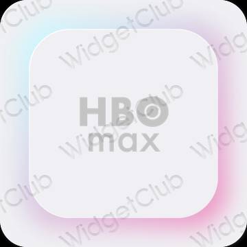 Estetinės HBO MAX programų piktogramos