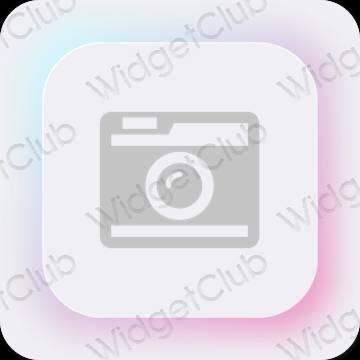 Aesthetic Camera app icons