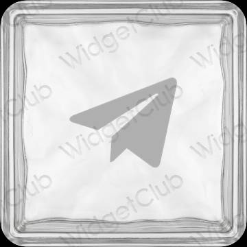 ესთეტიკური Telegram აპლიკაციის ხატები