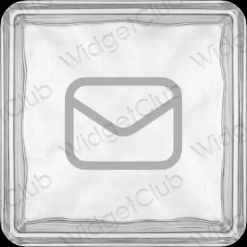 ესთეტიკური Mail აპლიკაციის ხატები